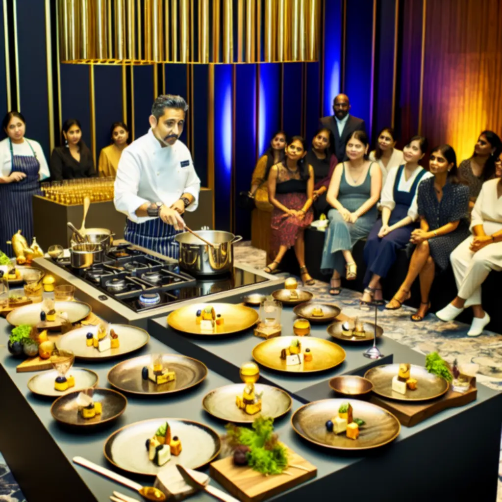 Ekskluzywny pokaz kulinarny w Fest Gold Events